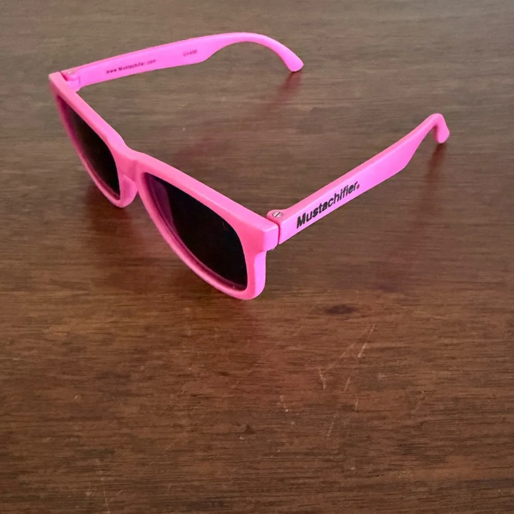 Mustachifier Pink Polarized Infant Sunglasses